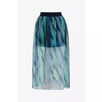 Юбка Armani Exchange 3DYN11_YN8QZ, зеленый
