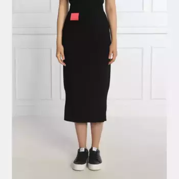 Юбка Armani Exchange, черный