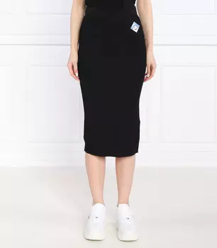 Юбка Armani Exchange, черный