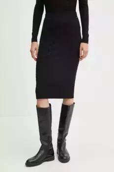 Юбка Armani Exchange, черный