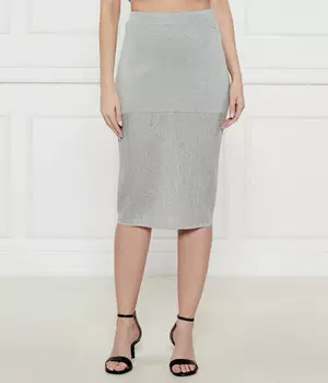 Юбка Armani Exchange, серебряный