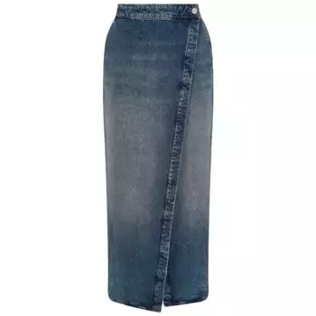 Юбка Armani Exchange XW001190_AF12871 midi skirt, синий