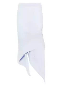 Юбка асимметричного кроя Issey Miyake, синий