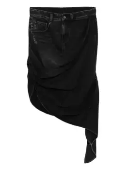 Юбка асимметричного кроя JNBY, черный