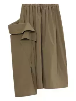 Юбка асимметричного кроя Y's, нейтральный