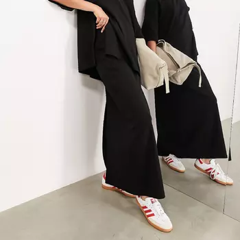 Юбка Asos Edition Premium Heavy Weight Textured Jersey Column Maxi, черный