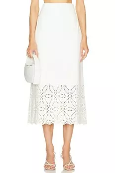 Юбка атира Silvia Tcherassi, белый