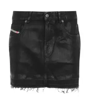 Юбка aw24 Diesel, черный