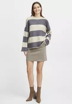 Юбка b.young БИММРАВНА, цвет black mix