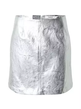 Юбка b.young BYDALAMO, серебряный