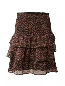 Юбка b.young HIMA, коричневый