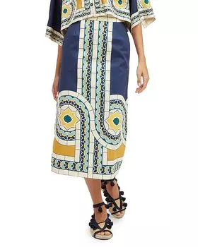 Юбка Baia Place Mudejar La DoubleJ, синий