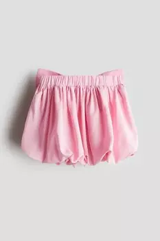 Юбка-баллон с декоративным бантом H&M, розовый