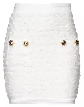 Юбка Balmain, молочный