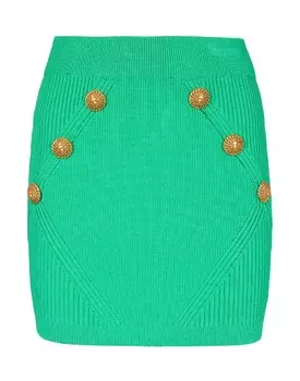 Юбка Balmain, зеленый