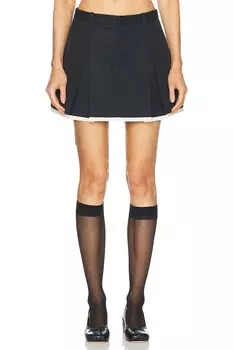 Юбка Барлоу Sandy Liang, черный