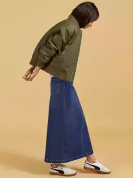 Юбка Baukjen Nia Organic Cotton Blend Denim, цвет dark indigo