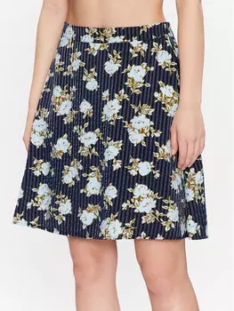 Юбка базового кроя Moss Copenhagen, синий