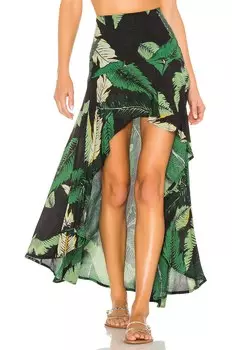 Юбка BEACH RIOT Rachel, цвет Black Palm