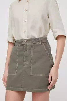 Юбка BECKY Pepe Jeans, зеленый