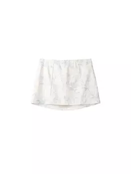 Юбка Bershka, экрю