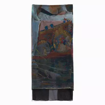 Юбка Bershka Art Series Tulle, черный