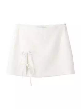 Юбка Bershka, белый