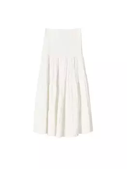 Юбка Bershka, белый