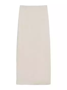 Юбка Bershka, бежевый