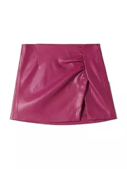 Юбка Bershka, фиолетовый