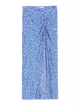 Юбка Bershka, лазурный