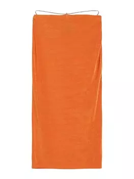 Юбка Bershka, оранжевый