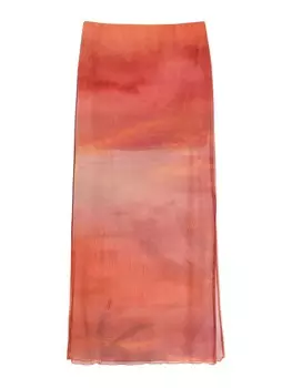 Юбка Bershka, оранжевый