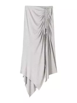 Юбка Bershka, пятнистый серый