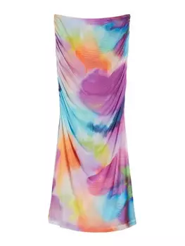 Юбка Bershka, разноцветный