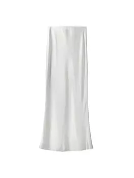 Юбка Bershka, серебряный