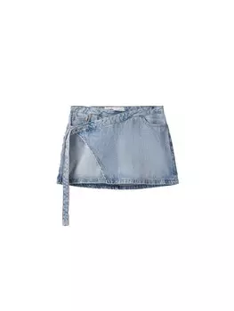 Юбка Bershka, синий