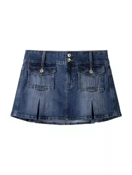 Юбка Bershka, синий