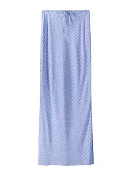 Юбка Bershka, светло-синий