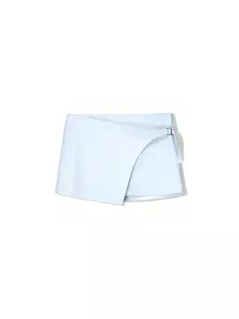 Юбка Bershka, светло-синий