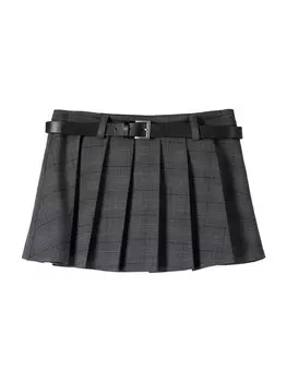 Юбка Bershka, темно-серый