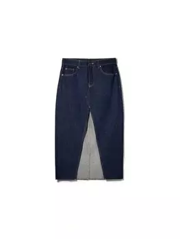 Юбка Bershka, темно-синий