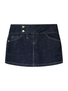 Юбка Bershka, темно-синий