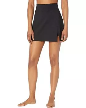 Юбка Beyond Yoga Heather Rib Hold Court, черный