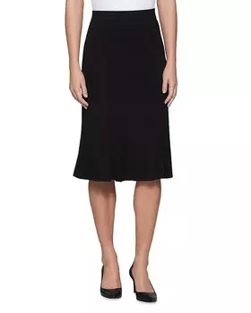Юбка без застежек Misook, черный