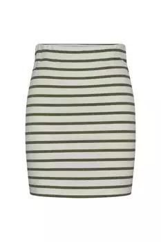 Юбка - Бежевый - Мини PIECES, бежевый