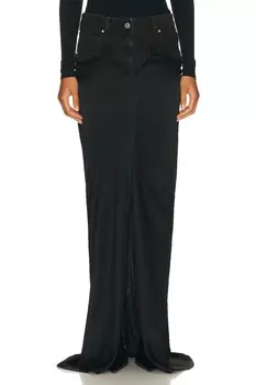 Юбка Blumarine Long Denim, неро