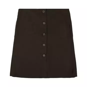 Юбка Bottega Veneta Button Down Skirt Chocolate, коричневый