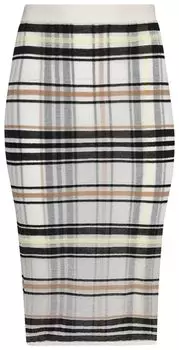 Юбка Bottega Veneta Striped Layered Skirt 'Dove/Yellow/Nude', разноцветный