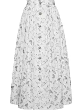 Юбка Bryce Adam Lippes, белый